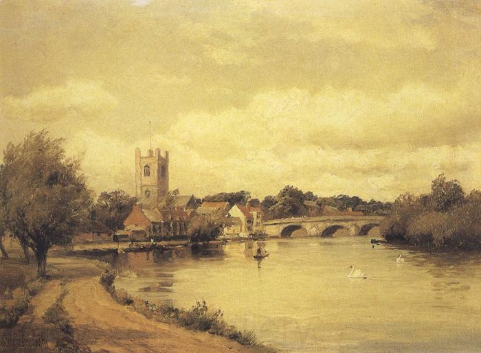 Alfred de breanski Henley-on-Thames (mk37)